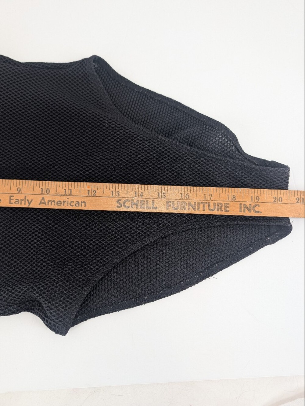 Vintage 90s Cherokee One Piece Mesh Fishnet Swimsuit Cheeky High Waist Size 10 - Picture 11 of 12